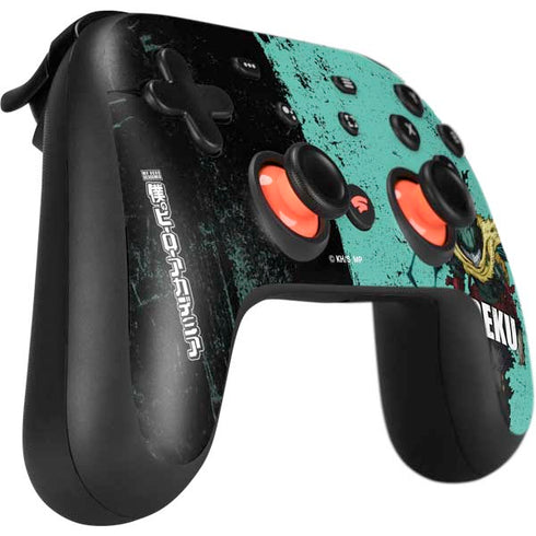 My Hero Academia Dark Deku Season 6 Google Stadia Controller Skin